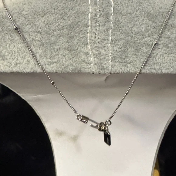 Coach Two-Tone Pendant Necklace - Picture 4 of 5